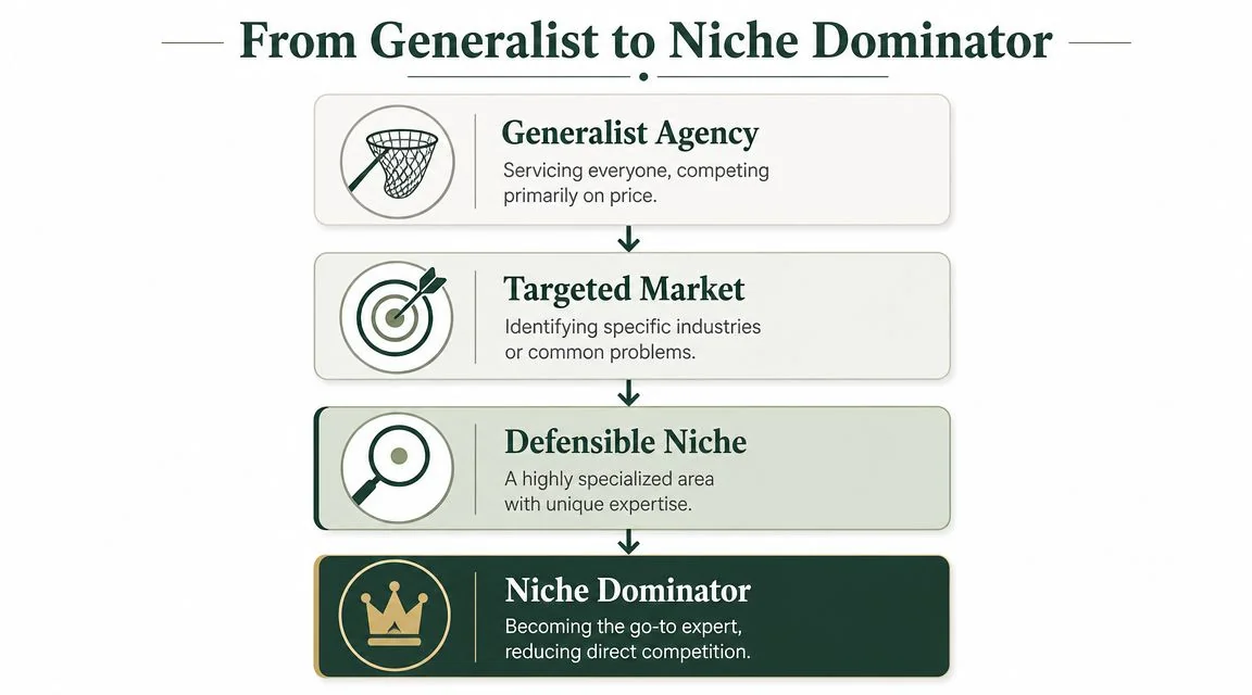 Stop Competing and Start Dominating a Niche