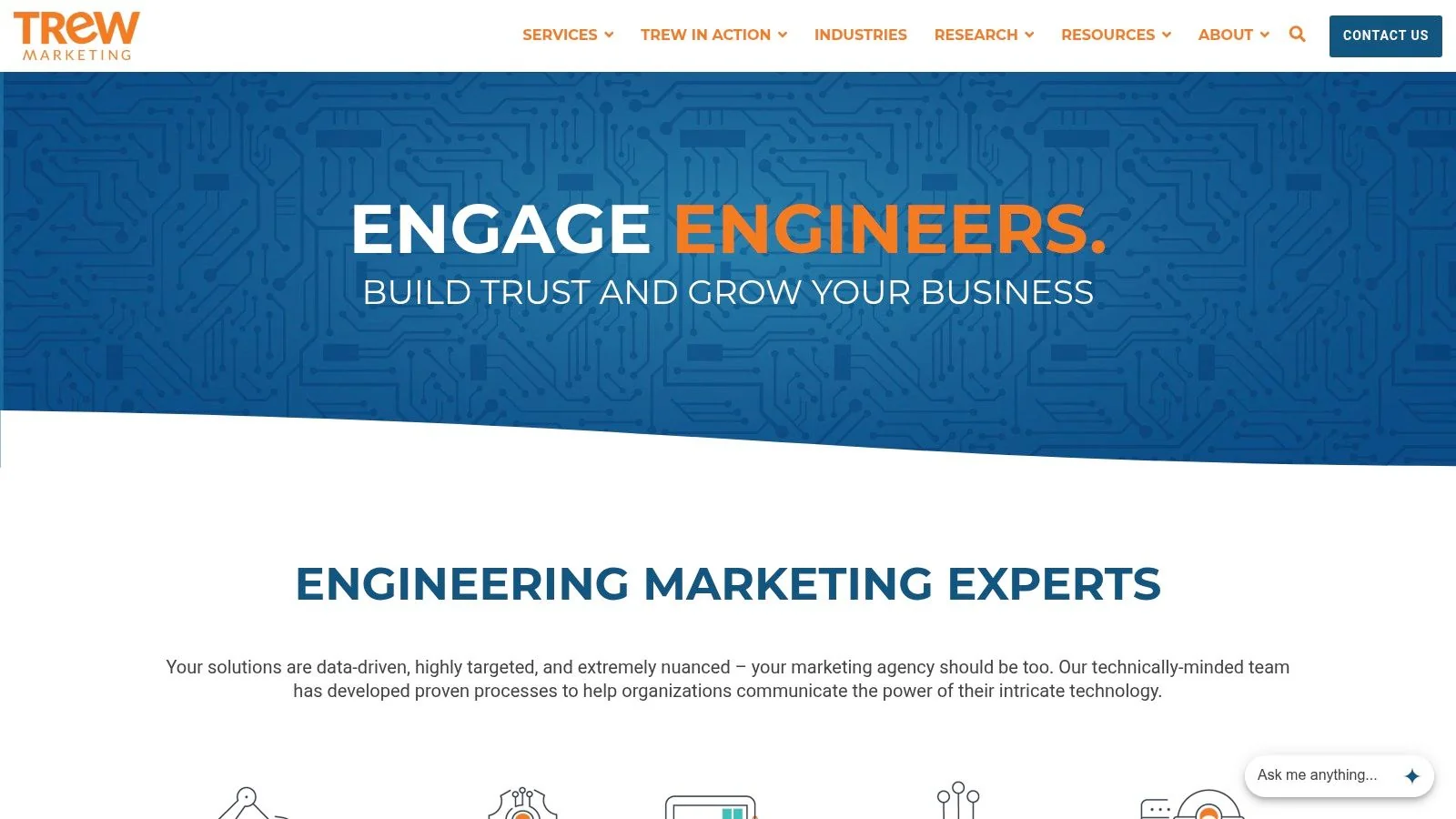 TREW Marketing, Marketing to Engineers