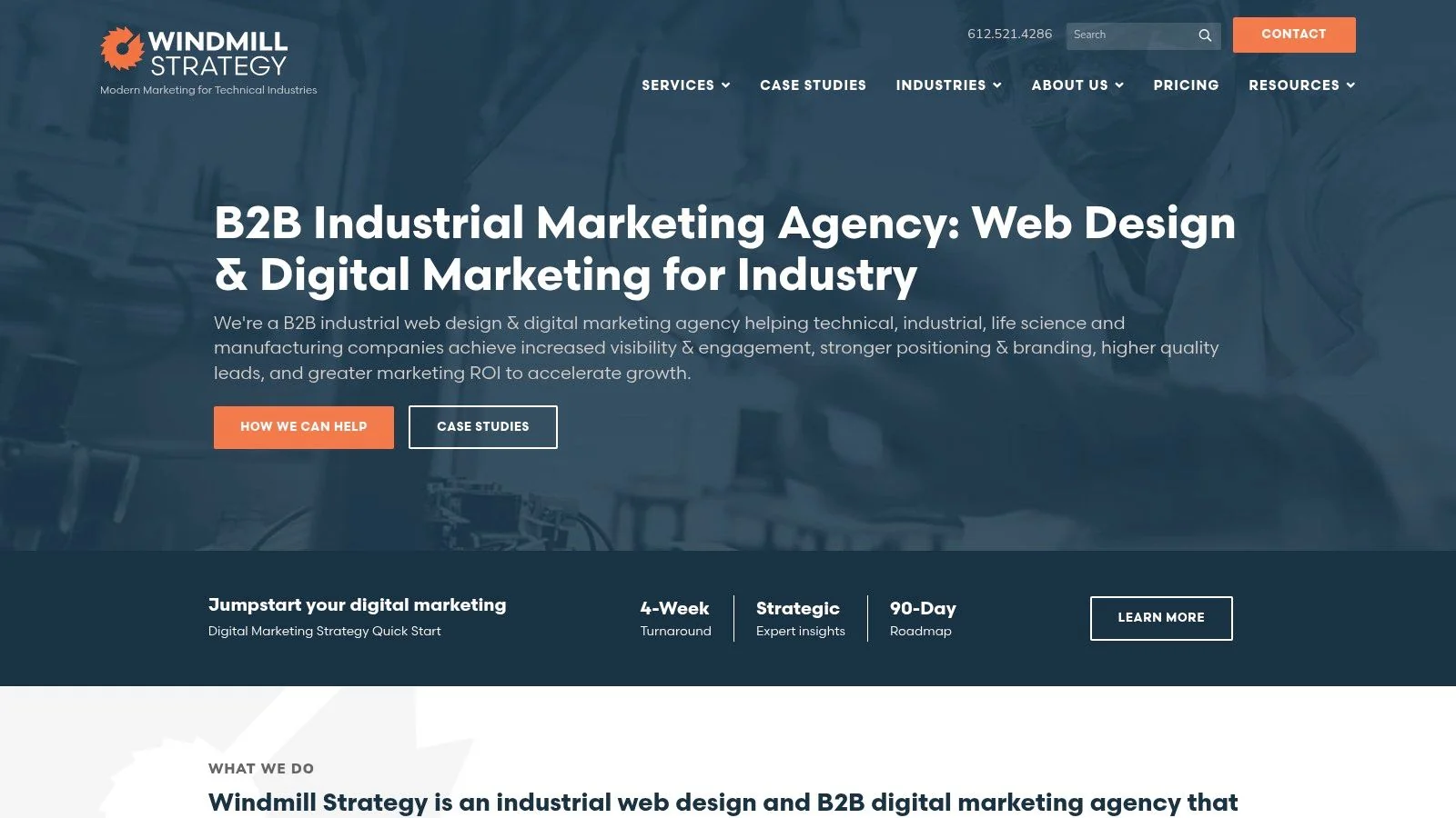Windmill Strategy, Industrial Web and Digital Marketing
